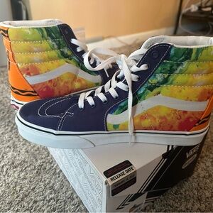 Vans Crayola Mashup Melt High-Top Sneakers